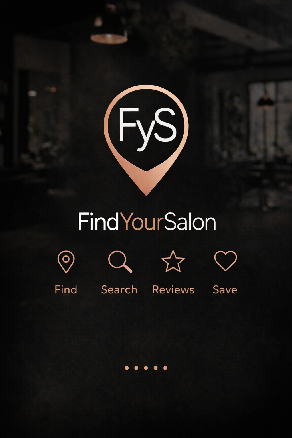 FindYourSalon app preview